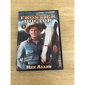 Frontier Doctor Volume 1 DVD Rex Allen 4 Exciting Episodes 1952 Classic TV Serie